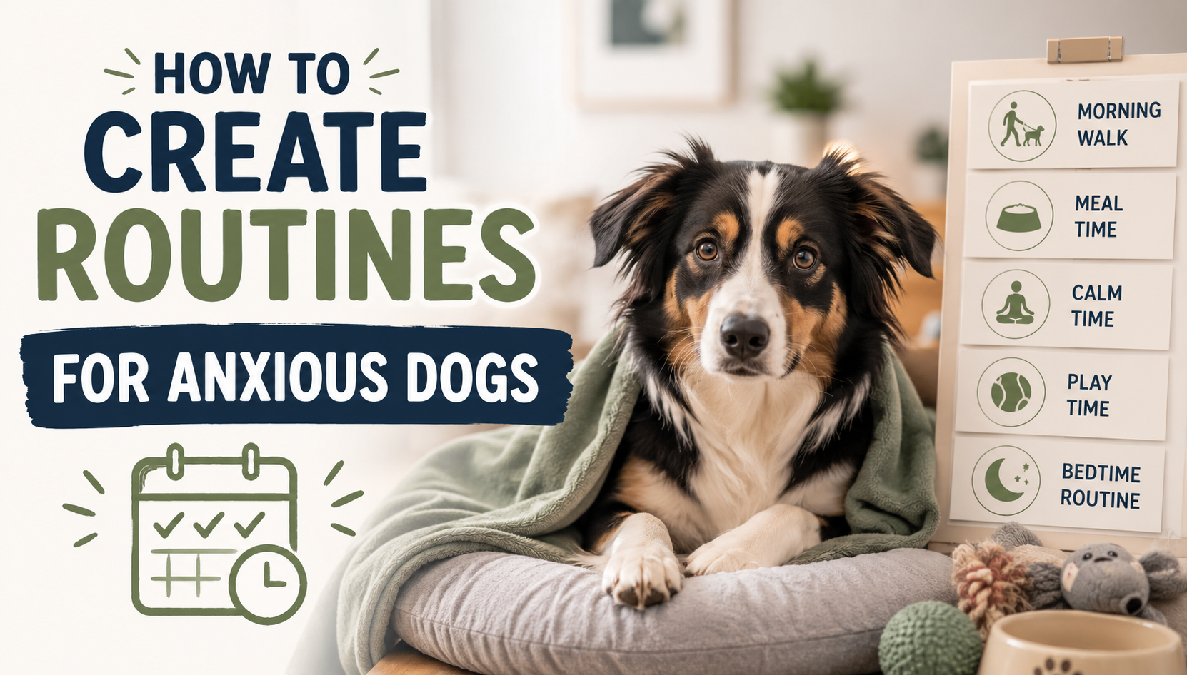 How to Create Routines for Anxious Dogs