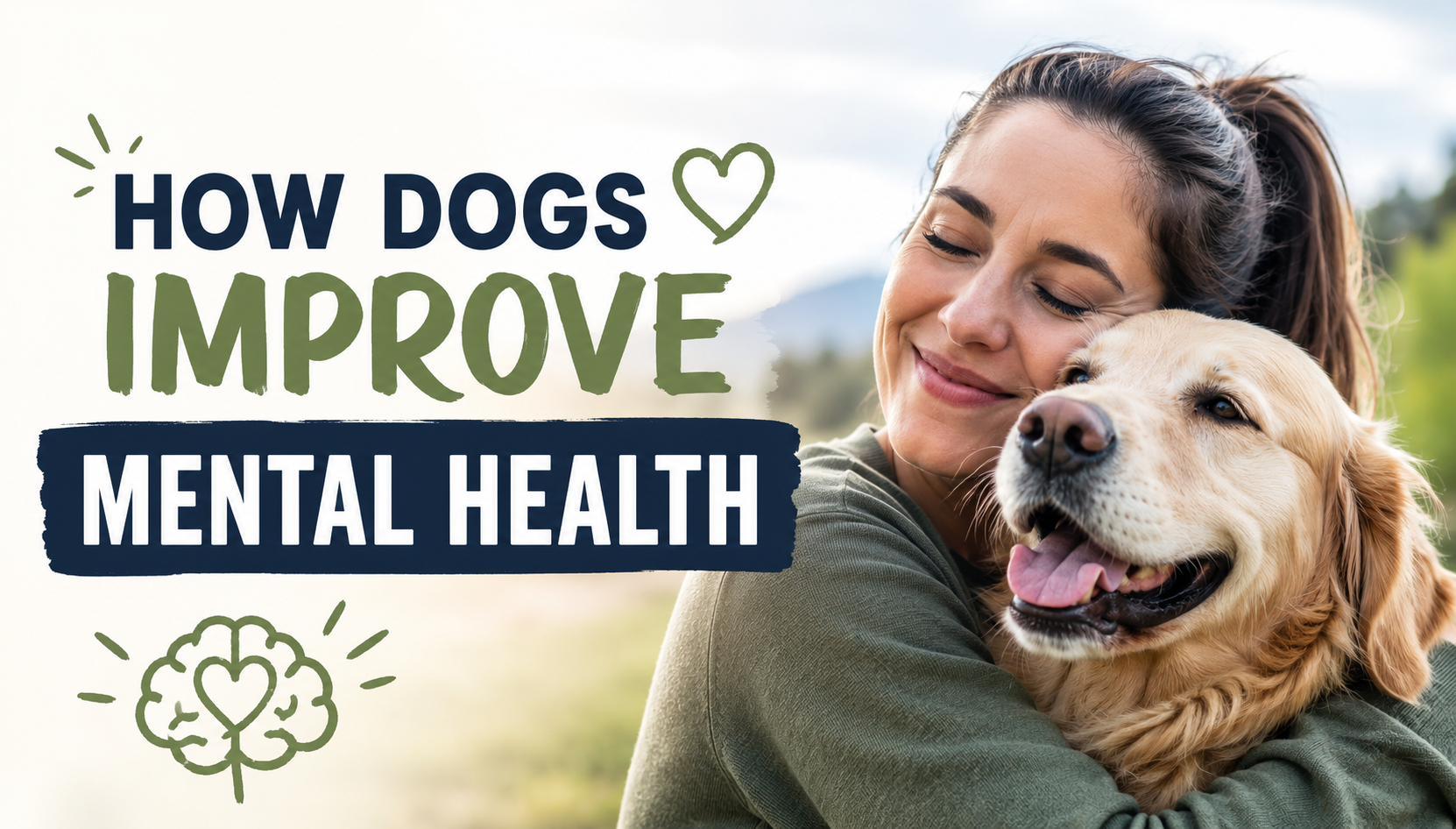 How Dogs Improve Mental Health